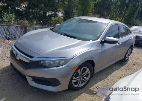 2017 Honda Civic Lx from USA, damaged, VIN 19XFC2F50HE013740